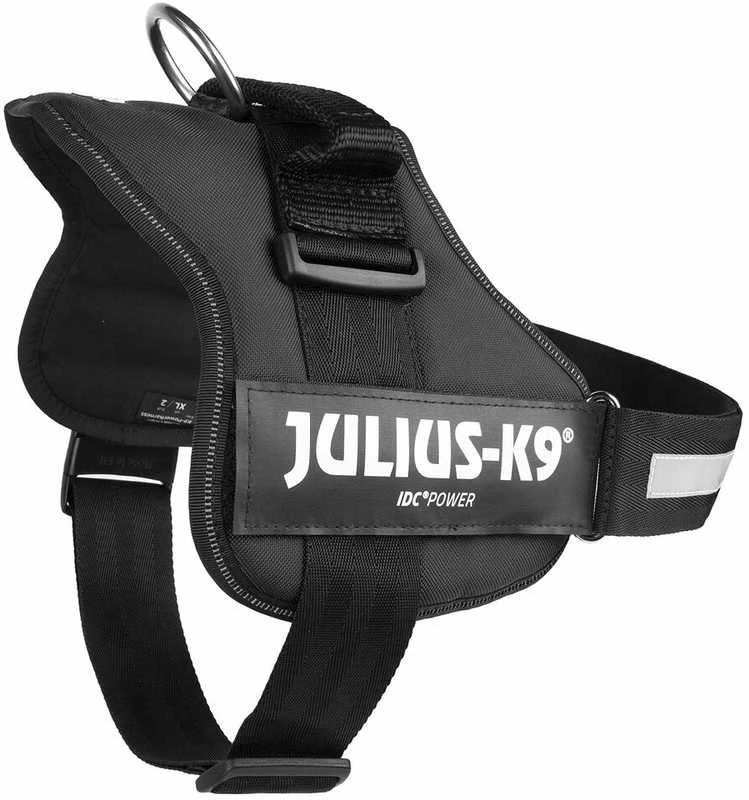 Trixie Petnešos Julius-K9, 2/L–XL: 71–96 cm, juodos sp.