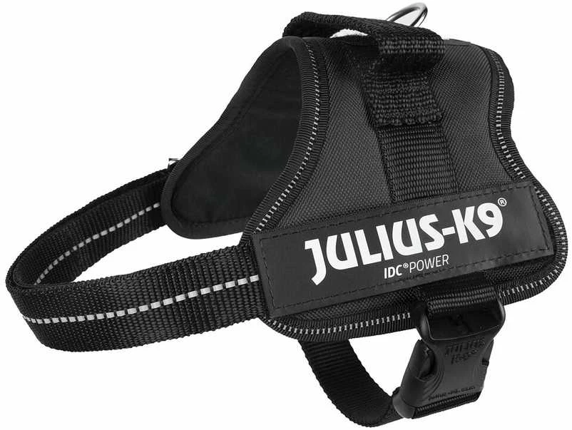 Trixie Petnešos Julius-K9, Mini/M: 51–67 cm, juodos sp.