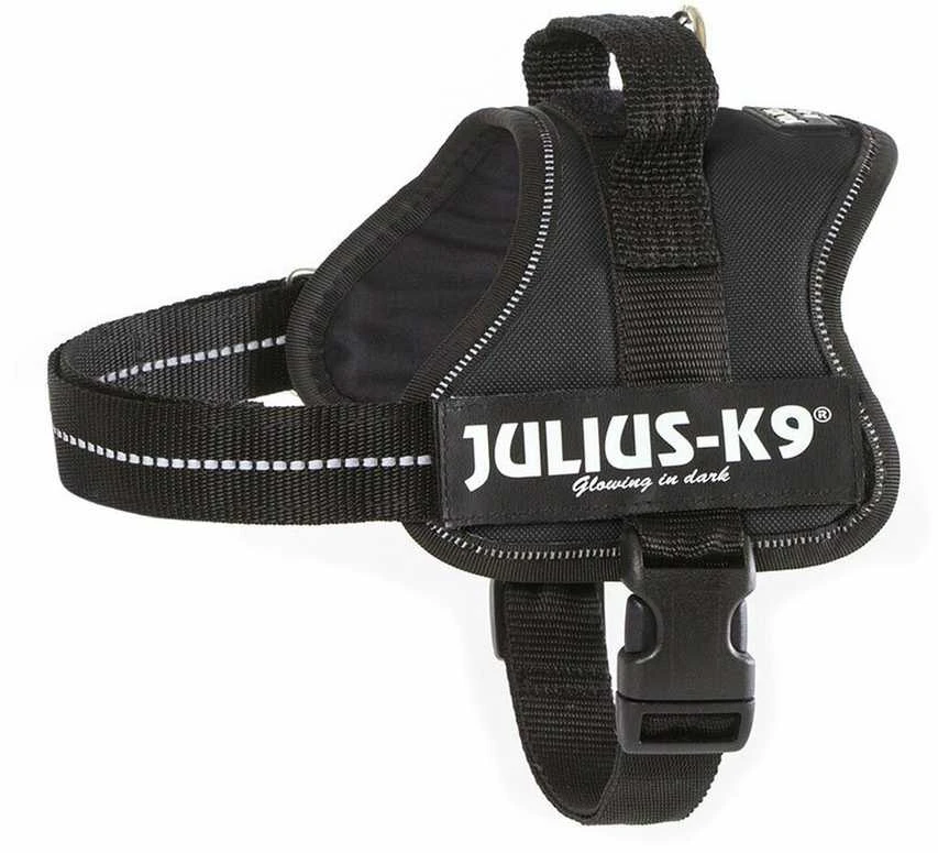 Trixie Petnešos Julius-K9, Mini/M: 51–67 cm, juodos sp.