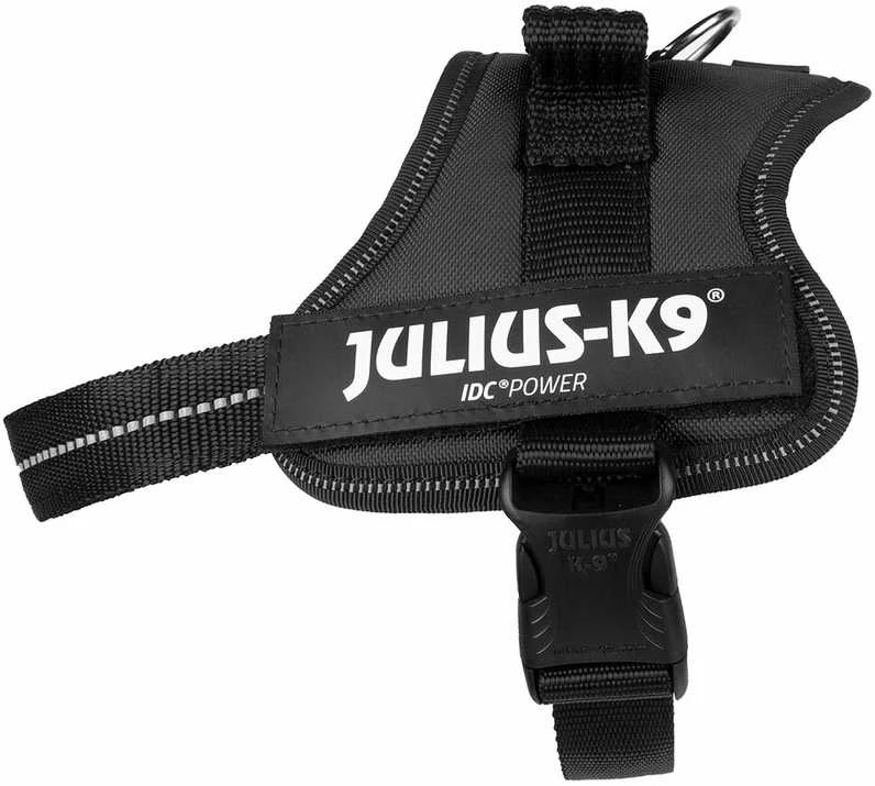 Trixie Petnešos Julius-K9, Mini/M: 51–67 cm, juodos sp.