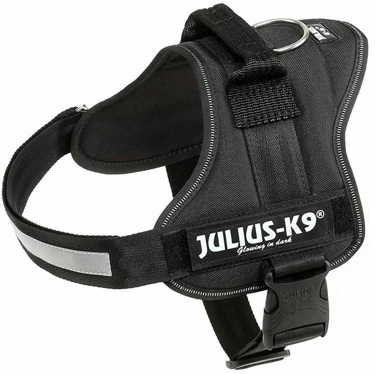 Trixie Petnešos Julius-K9, 0/M–L: 58–76 cm, juodos sp.