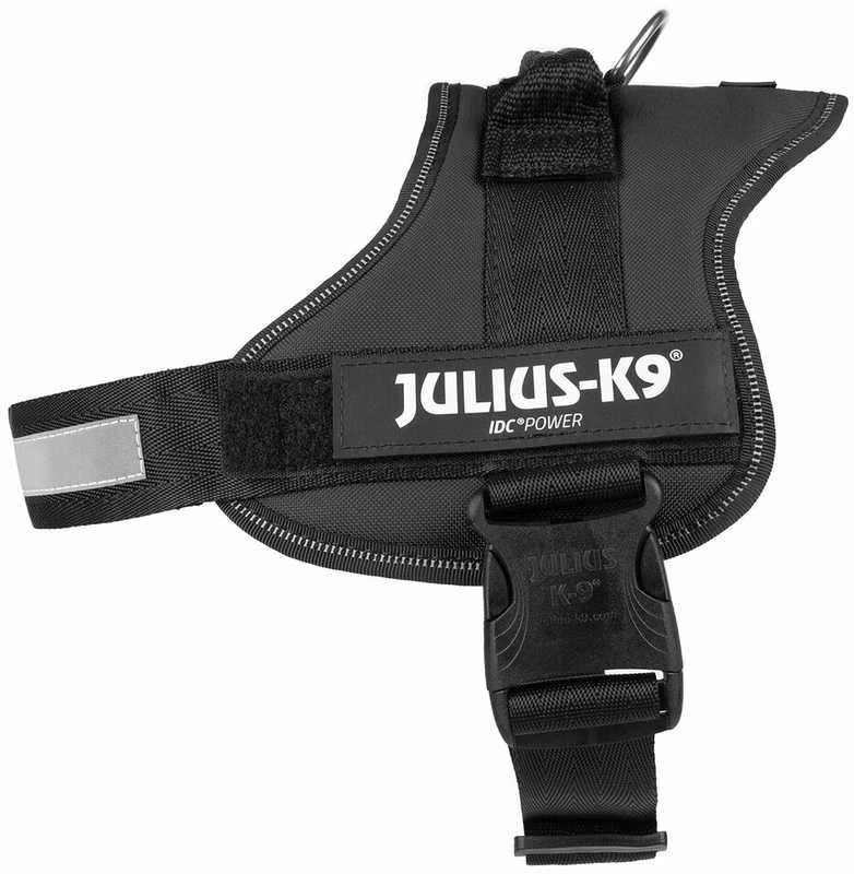 Trixie Petnešos Julius-K9, 0/M–L: 58–76 cm, juodos sp.