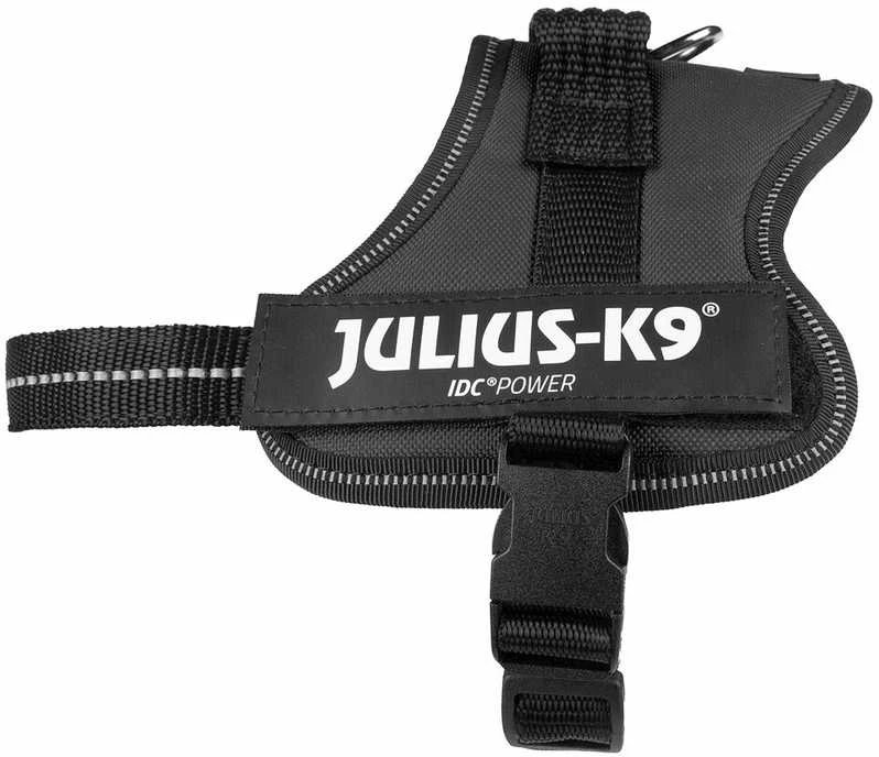 Trixie Julius-K9 diržai, Mini-Mini / S: 40-53 cm, juodi
