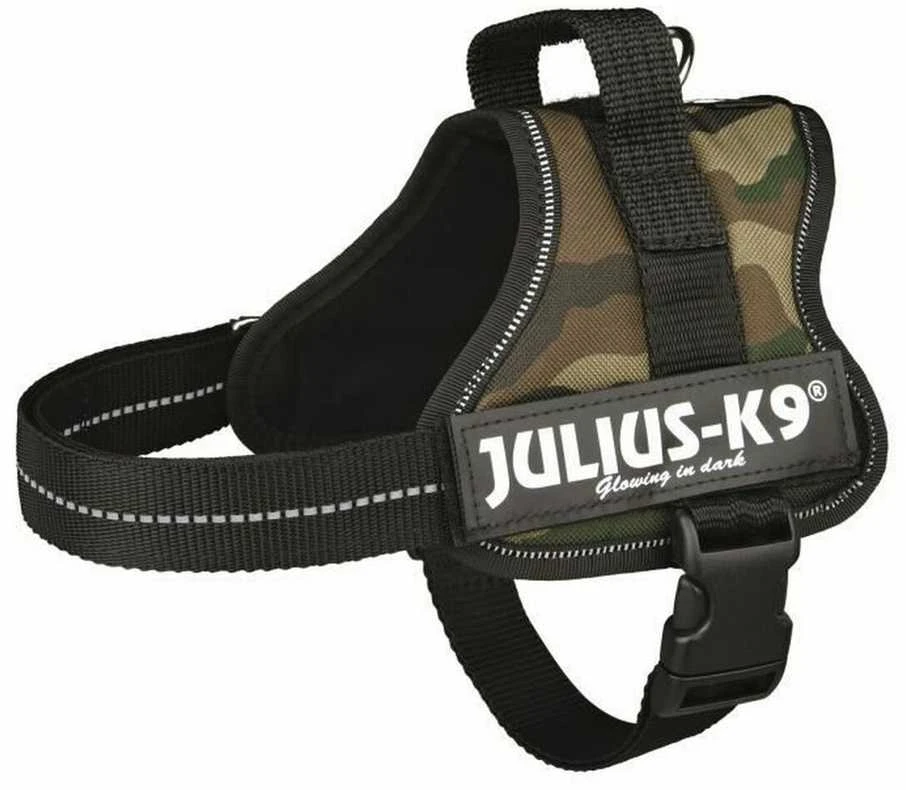Trixie Szelki šuniui Julius-K9 Harness, Mini/M: 51–67 cm, camouflage (TX-150221)
