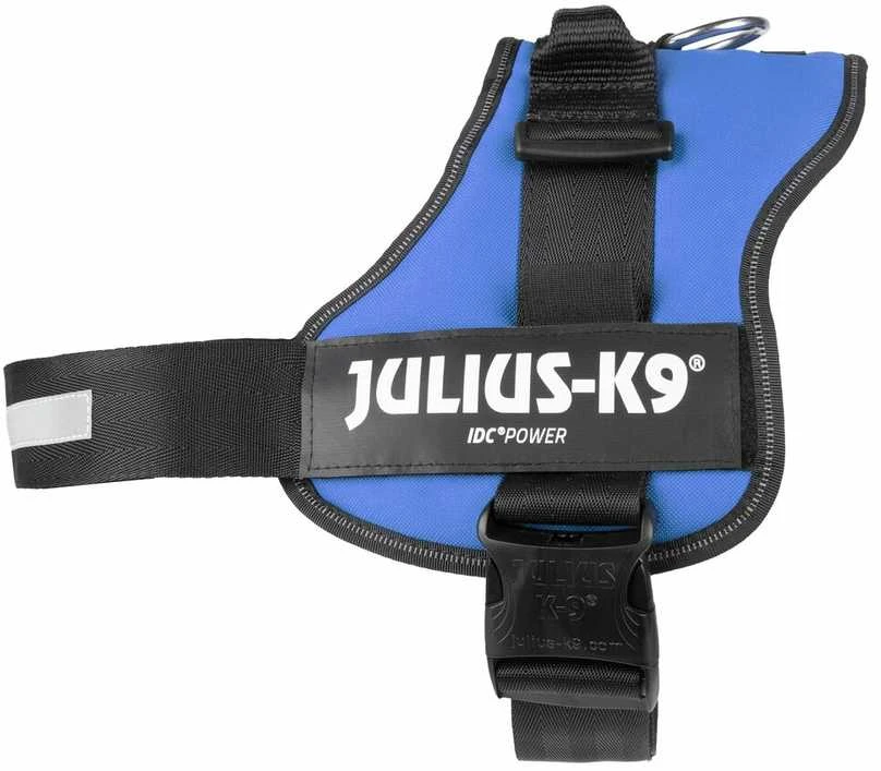 Trixie diržai Julius-K9 Gr. 0-3 - mėlyni XL