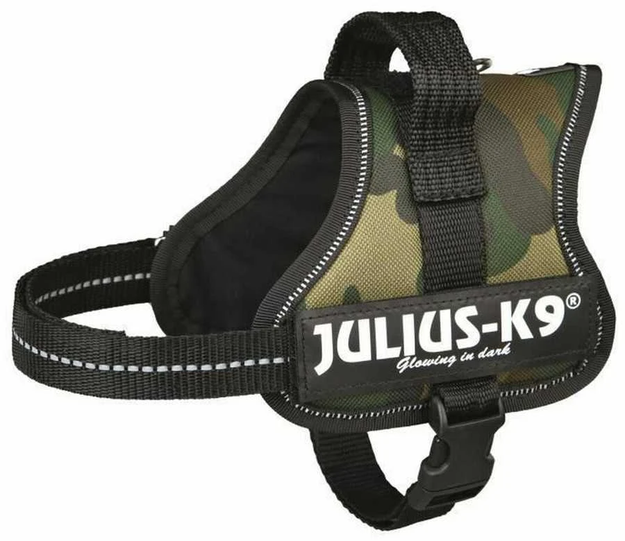 Trixie Julius-K9 diržai, Mini-Mini / S: 40-53 cm, kamufliažas