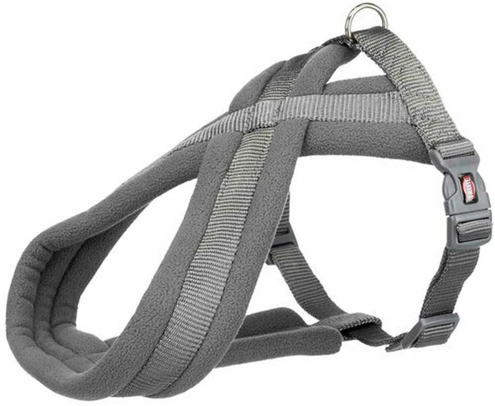 TRIXIE Premium touring petnešos, M-L 50-90cm/25mm, grafito
