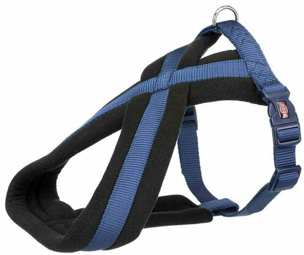 TRIXIE Premium touring petnešos, L 60-100cm/25mm, indigo
