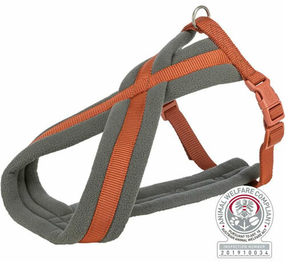 Trixie Premium Touring petnešos šuniui rusty S: 35–65 cm/20 mm