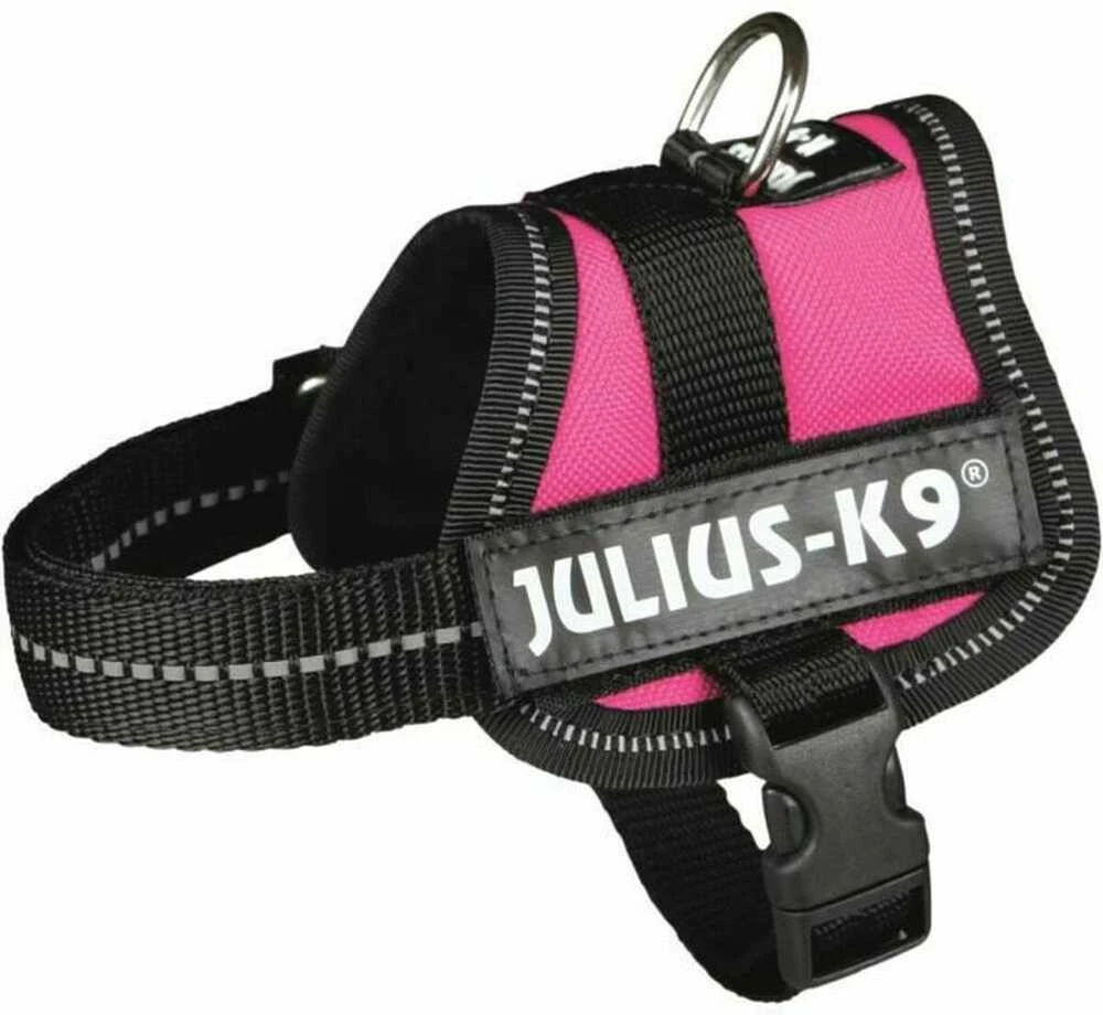 Trixie Julius-K9 Baby XS diržai - fuksijos spalvos