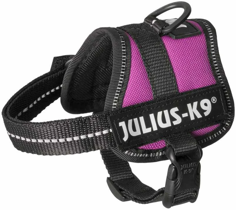Trixie Julius-K9 Baby XS diržai - fuksijos spalvos