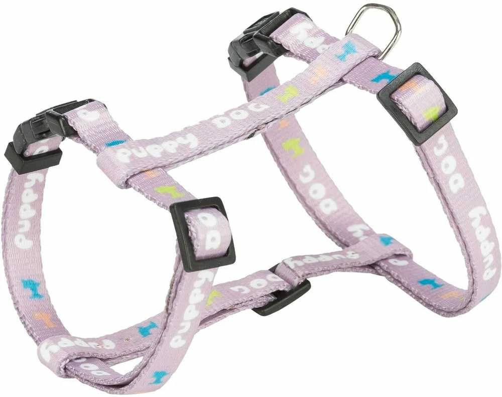 Trixie Junior, šuniuko pakinktai, su pavadėliu, diržas, 27-45 cm / 10 mm, 2,00 m, alyvinė