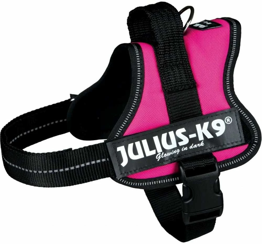 Trixie diržai Julius-K9, Mini/M: 51-67 cm, fuksija