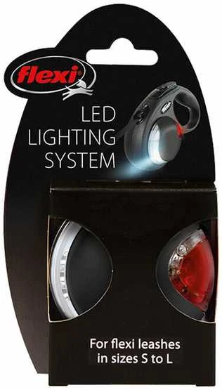 Flexi LED Lighting System žibintuvėlis tinkantis S, M ir L pavadėliams
