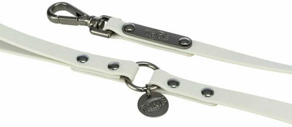 TRIXIE CityStyle pavadys, PVC, S-M: 1.20 m/13 mm, šv. pilkas