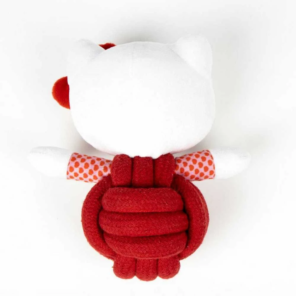 Šuns žaislas Hello Kitty Raudona Poliesteris Medvilnė