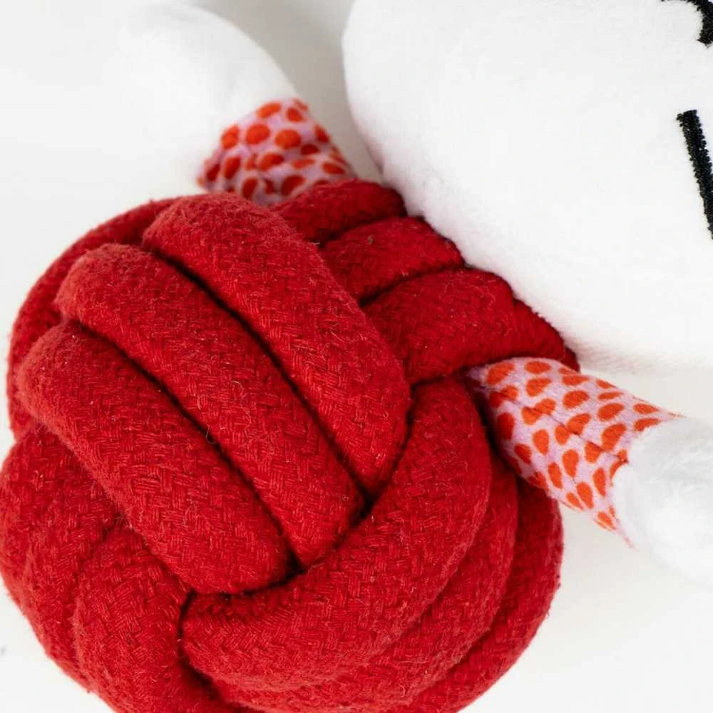 Šuns žaislas Hello Kitty Raudona Poliesteris Medvilnė