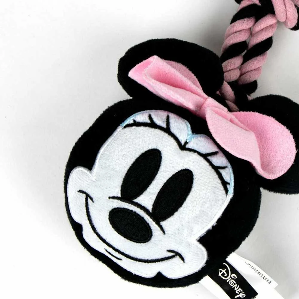Šuns žaislas Minnie Mouse Poliesteris Medvilnė