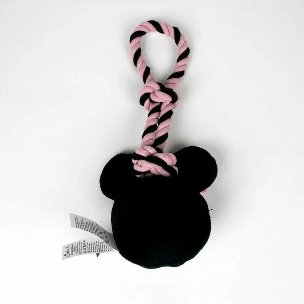 Šuns žaislas Minnie Mouse Poliesteris Medvilnė