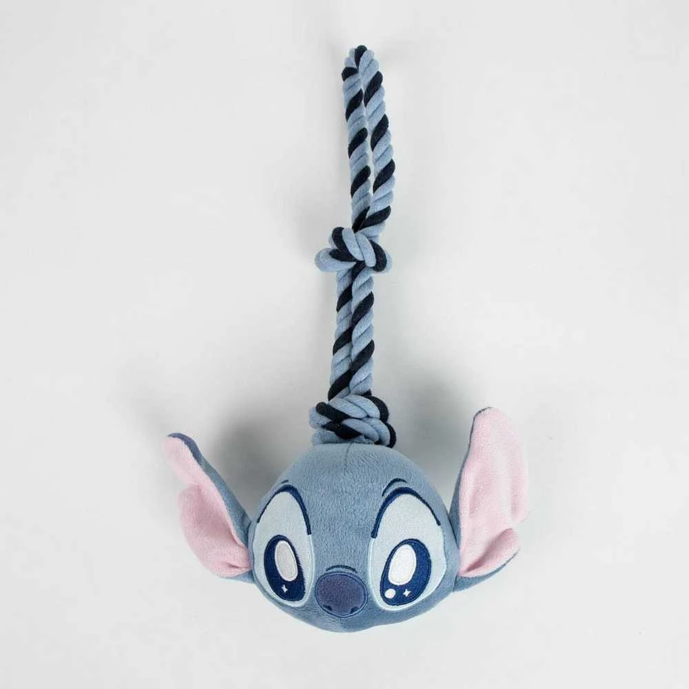 Šuns žaislas Stitch Mėlyna Poliesteris Medvilnė