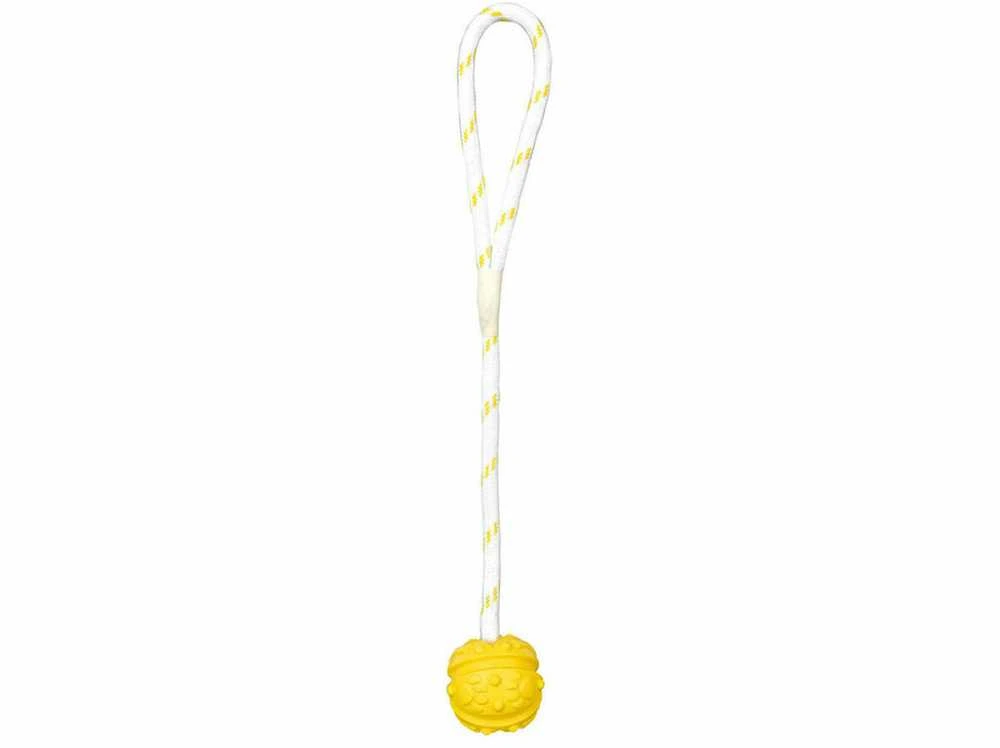 TRIXIE Aqua Toy kamuolys su virve, plūduriuojantis, natūrali guma, ø 4.5-35 cm