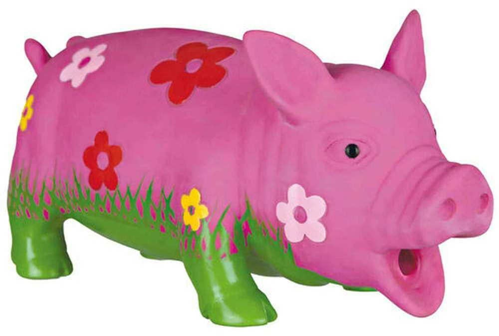 Trixie LATEKSO ŽAISLINIAI MILTELĖS SU GĖLĖMIS, NATŪRALUS BALSAS 20 cm
