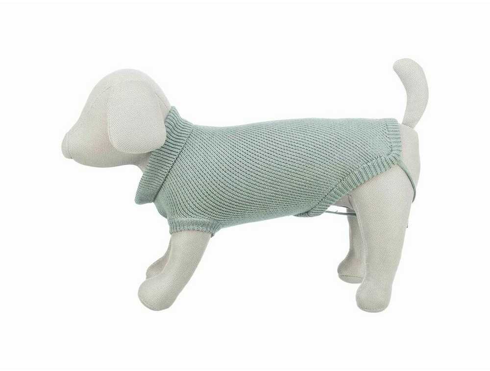 Pelė Trixie CityStyle Berlin megztinis, M: 45 cm, šalavijų spalvos