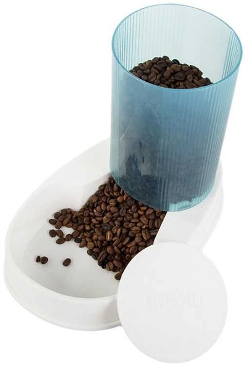 Automatinis šunų ir kačių maisto dozatorius su dubeniu, 2,5 l