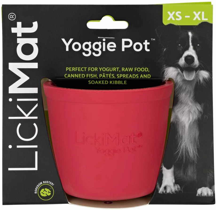 LICKIMAT - Yoggie puodas rožinis - (645.5466)