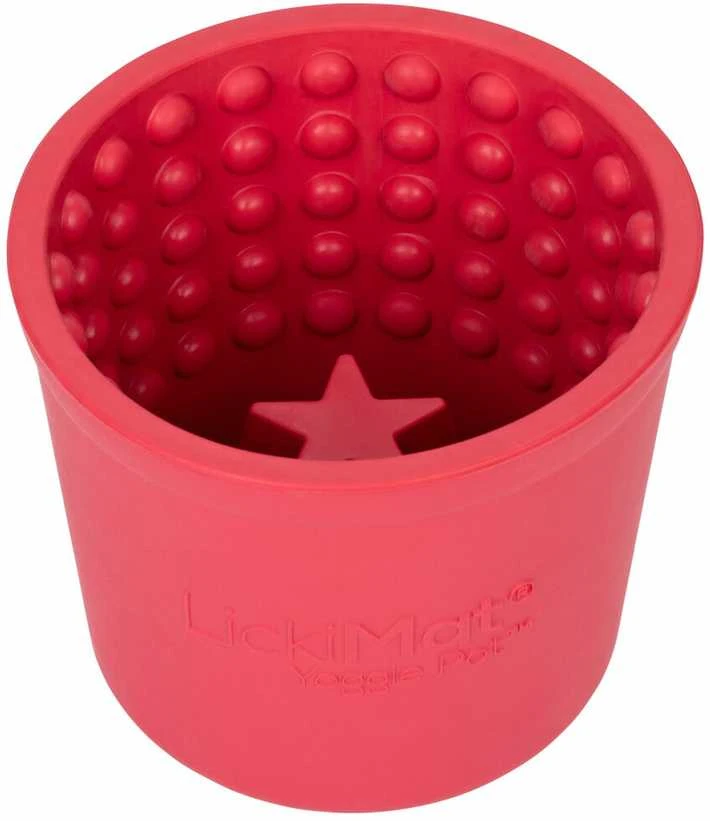 LICKIMAT - Yoggie puodas rožinis - (645.5466)