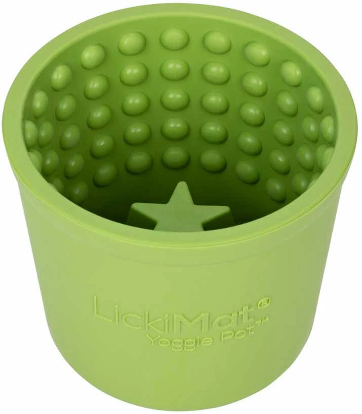 LICKIMAT - Yoggie puodas žalias - (645.5460)
