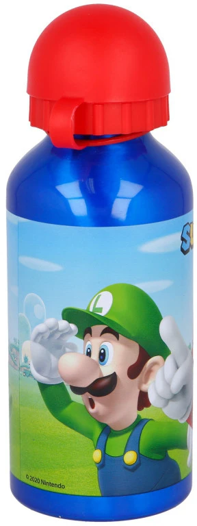 Super Mario aliuminio vandens buteliukas, 400 ml