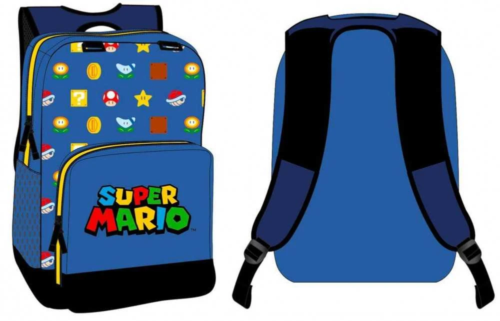 „Super Mario“ kuprinė, krepšys 35 cm
