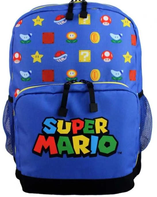 „Super Mario“ kuprinė, krepšys 35 cm