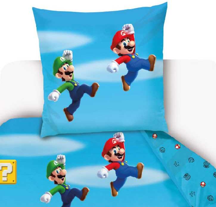 „Super Mario Level“ patalynės komplektas 140–200 cm, 70–90 cm