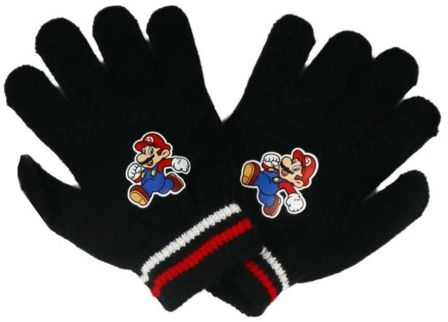 Kepurė „Super Mario Run“ vaikiškų kepurių ir pirštinių rinkinys, 52 cm