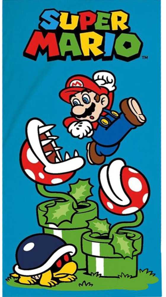 Rankšluostis Nintendo Super Mario Bros cotton beach towel
