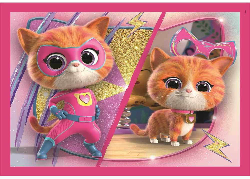 Clementoni Dėlionė 72 vnt. - SuperKitties