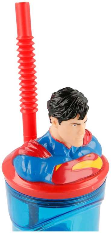 Supermeno 3D figūrėlė, šiaudinis puodelis, 360 ml