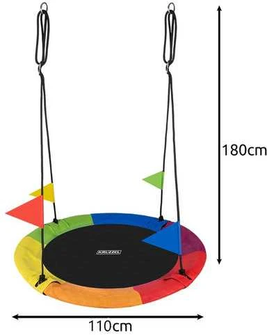 Sūpynės gandro lizdui 110 cm Kruzzel 25284