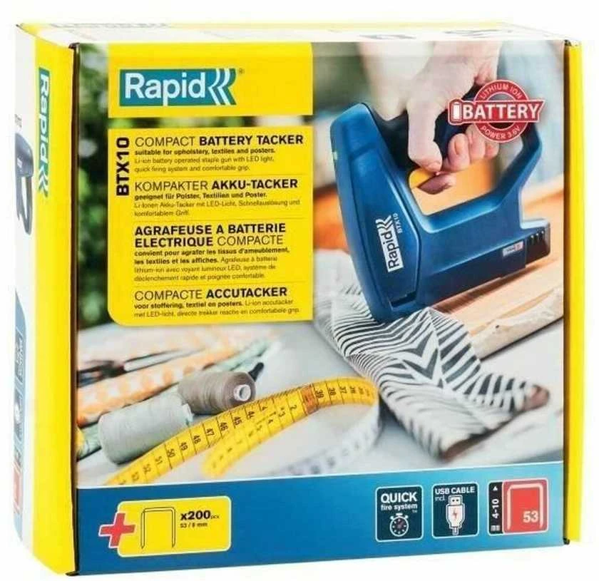 Rapid BTX10 Kabių pistoletas Baterija
