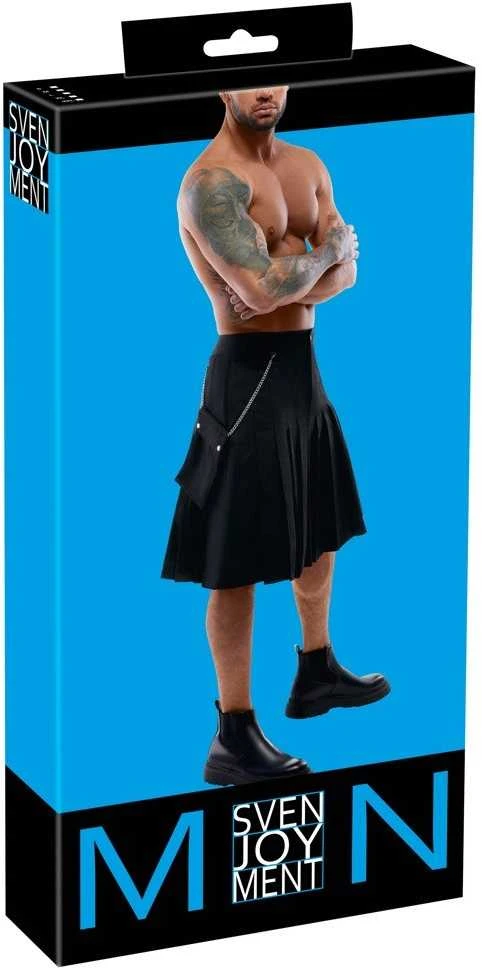 Svenjoyment Men's Kilt Juodas 2XL