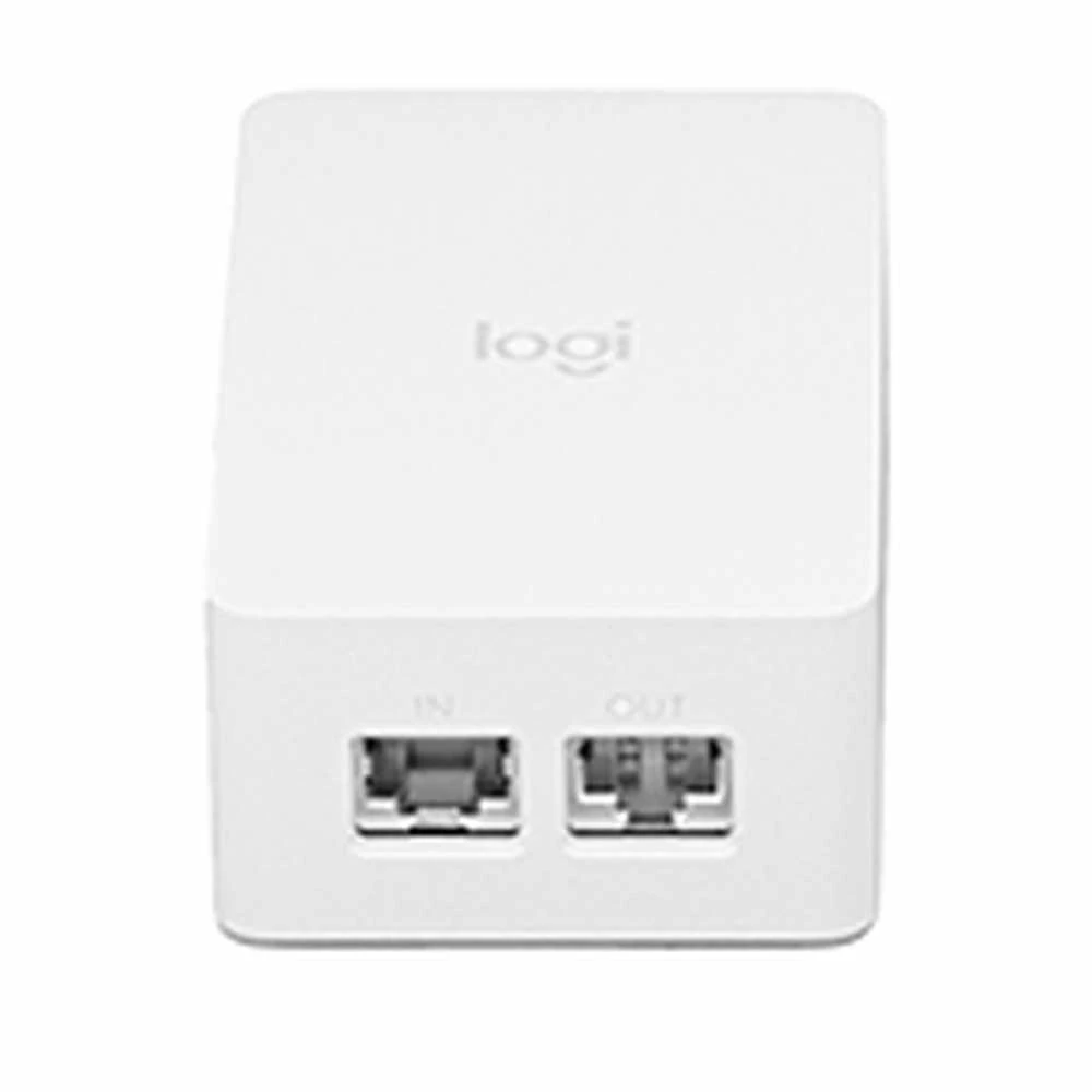 LOGITECH PoE injektorius su kištuku, komplektas, išjungtas, Baltas
