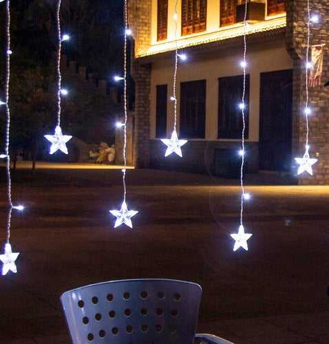 Šviesos užuolaida 108 LED - šaltai balta 31 V Kś11322