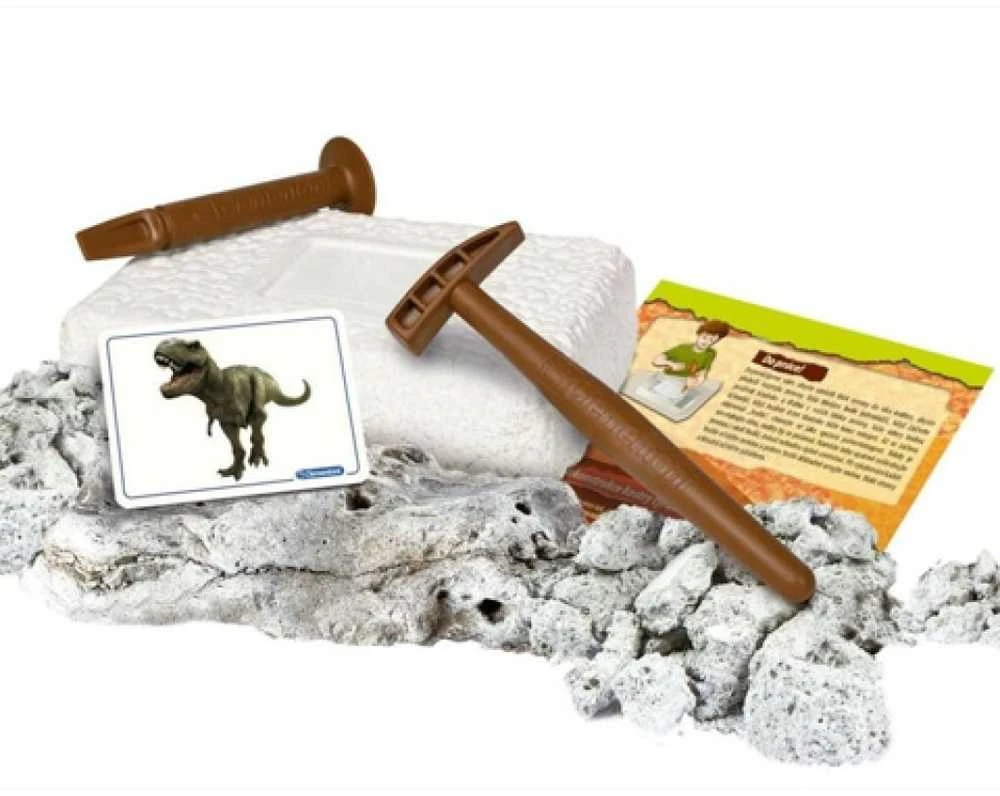 Clementoni mokslo ir žaidimų laboratorija: Tyrannosaurus Rex + Triceraptos