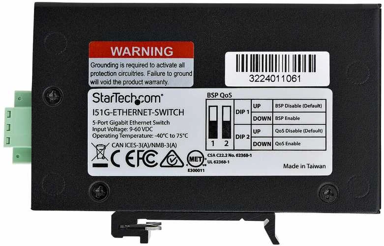 Šakotuvas Jungiklis „StarTech I51G-ETHERNET-SWITCH“