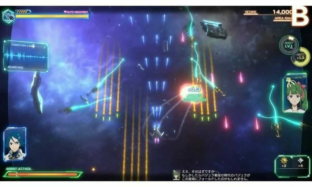 „MACROSS“ – šaudymo įžvalgos – „Nintendo Switch“