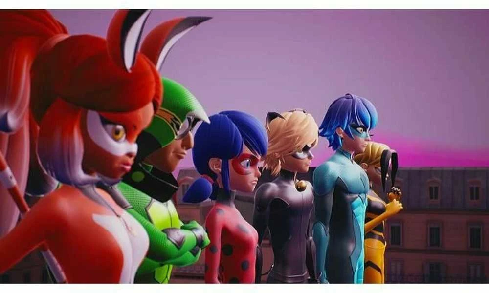 Miraculous Stebuklingasis Paryžius apgultas – „Nintendo Switch“.