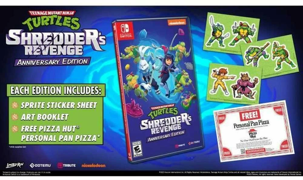Merge Games Dotemu Teenage Mutant Turtles Ninja: Shredders Revenge – jubiliejinis leidimas