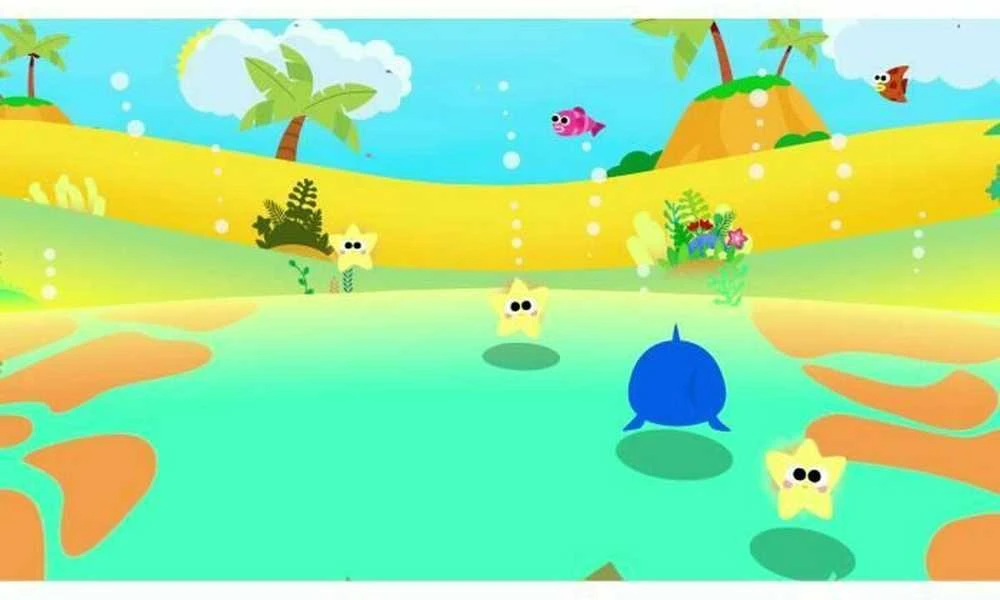 Baby „Mažasis ryklys: dainuok ir maudykis vakarėlis“ – „Nintendo Switch“.